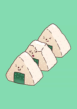 Cute Cat Onigiri