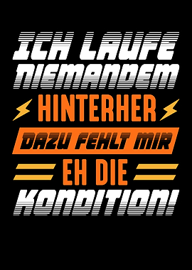 Laufe Niemandem Hinterher