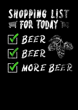 Shopping List For Today