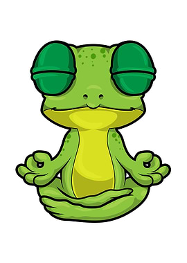 Frog Yoga Stretching