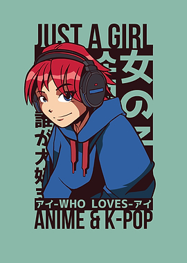 KPop Anime Girl