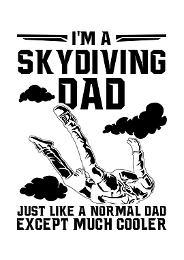 Skydiving Dad Gift