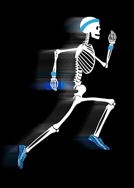 Running Skeleton