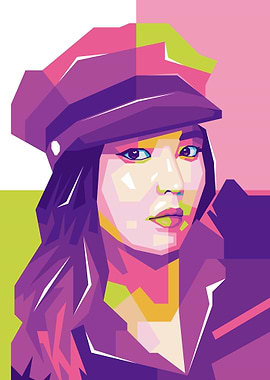 SOOYOUNG SNSD POP ART