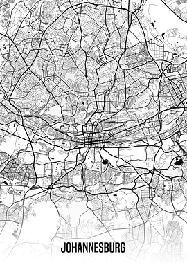 Johannesburg map