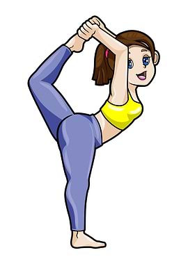 Women Yoga Stretching Legs