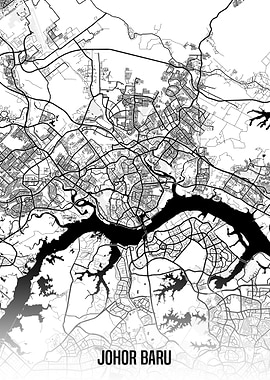 Johor Baru map