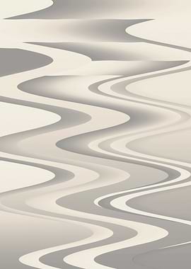 Waves of white shades vert