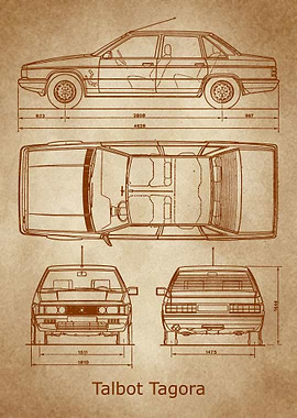 Talbot Tagora 1980 old