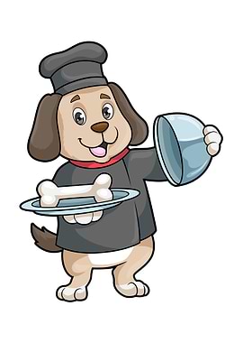 Dog Bone Chef Platter