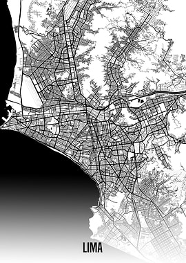 Lima map