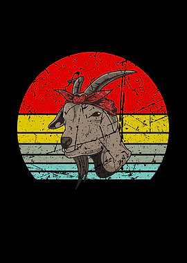 Retro Goat