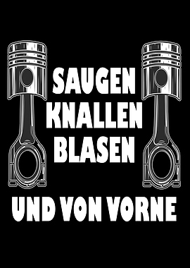 Saugen Knallen Blasen