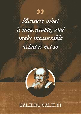 Measure what is measurable