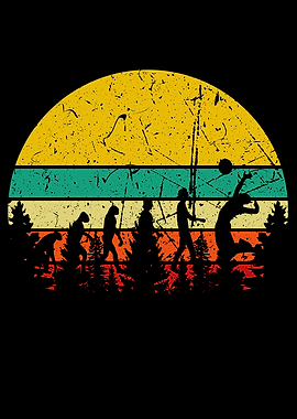 Volleyball Evolution Retro