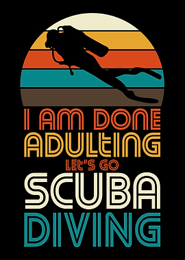 Lets Go Scuba Diving Diver