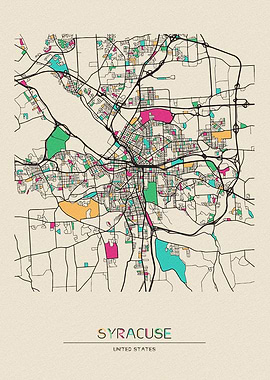 Syracuse Map