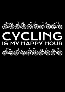 cycling is my happy hour