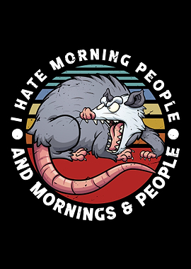 Opossum Morning