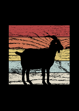 Retro Goat