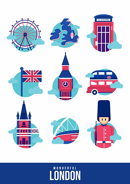 London Iconic Pop Art