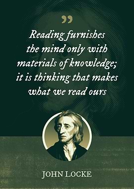 Reading furnishes the mind