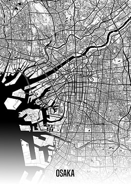Osaka map