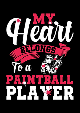 Paintball Player Gift
