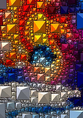 Abstract Geometric Art 804