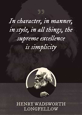In character in manner