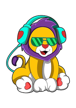 Lion Music Headphone