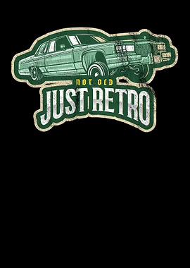 Not Old Just Retro Design