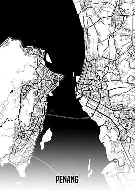 Penang map