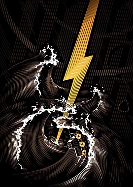Electric Guitar Storm