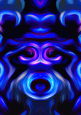 Bear Abstract Mystery