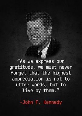 John F Kennedy