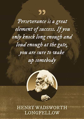 Perseverance is a great