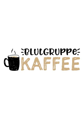 Blutgruppe Kaffee