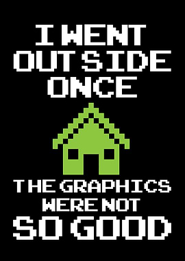 Graphic Retro Gamer Nerd