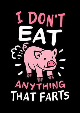 Vegan Vegetarian Pig