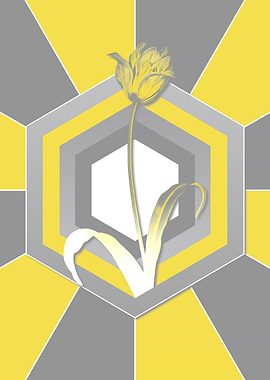 Ultimate Gray Tulip Poster