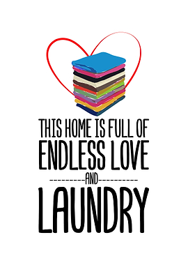 Endless Laundry Wall Decor