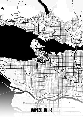 Vancouver map