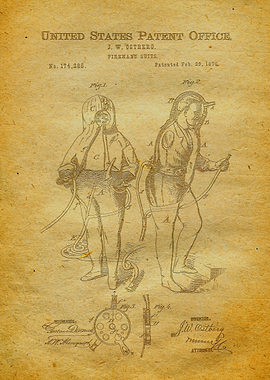 62 Firemans Suit Patent