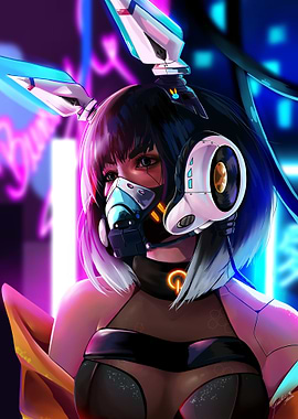 Cyberpunk Bunny