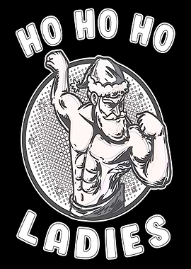 Ho Ho Ho Ladies Santa