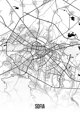 Sofia map