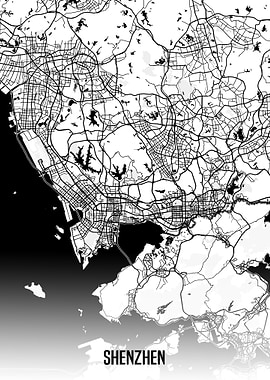 Shenzhen map
