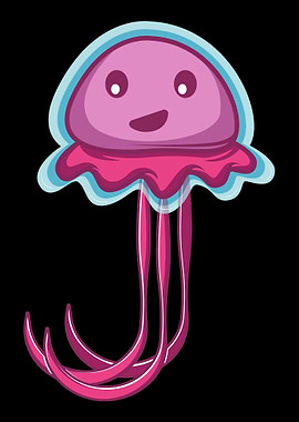 Animal Jellyfish J Playful