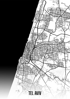 Tel Aviv map